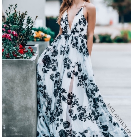 🖤🖤 Tulle Velvet Maxi - Picture 5 of 6